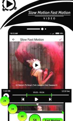 Slow Motion - Fast Motion Video 3