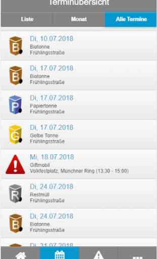 Stadt Unterschleissheim Abfall-App 4