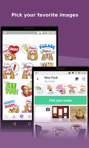 Stickers personnels - Instant Stickers 1