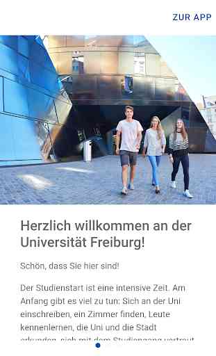 Studienstart - Uni Freiburg 1