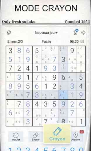 Sudoku - Sudoku classique gratuit 2