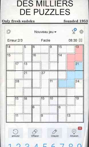 Sudoku - Sudoku classique gratuit 4