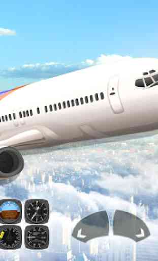 Take off Airplane Pilot Race Flight Simulator 2