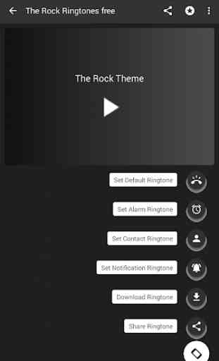 the rock ringtones free 3