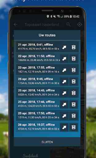 Topokaart Nederland - Wandelkaarten, offline, GPS 3