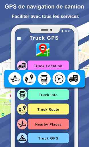 Truck GPS - Navigation, Itinéraire, Trouver un 2