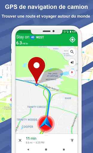 Truck GPS - Navigation, Itinéraire, Trouver un 4