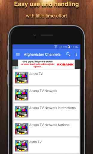 TV Afghanistan Info Chaînes 1