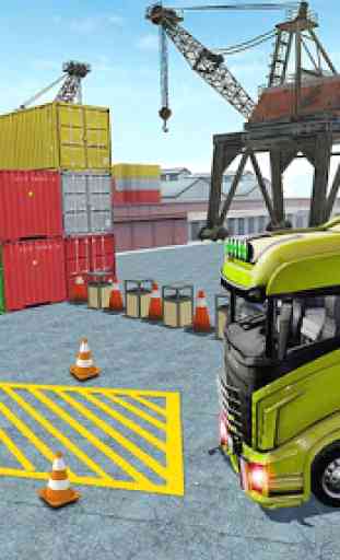 un camion parking simulateur 2019 réel camion Jeux 2