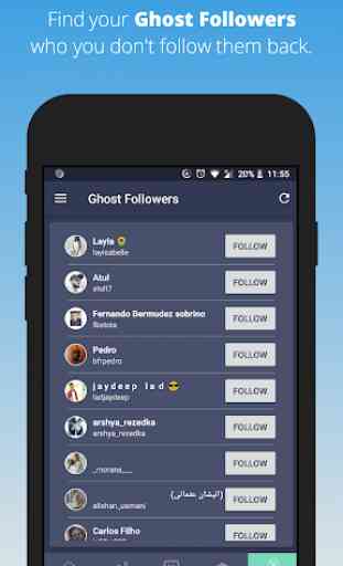 Unfollowers and Followers Insights for Instagram 3