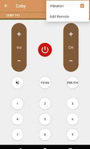 Universal Coby Remote Control 1