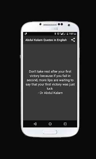 Abdul Kalam Quotes in English 3