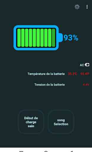 Alarme de charge complète de la batterie - Smart 2