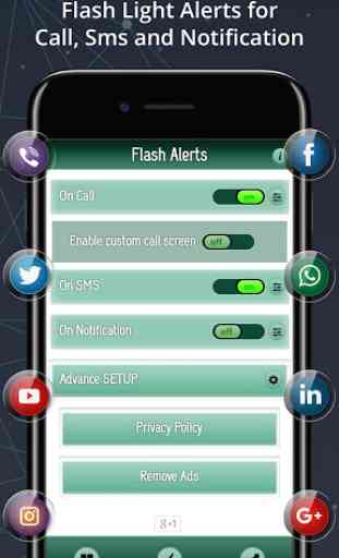 Alertes Flash sur appel, SMS et notifications 1