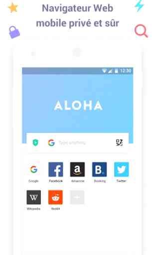 Aloha Browser Lite: Navigateur privé + VPN gratuit 1