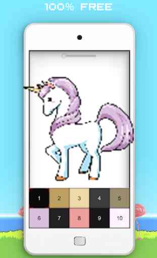 Animal Pixel Art Coloring Book - Color by Number 2