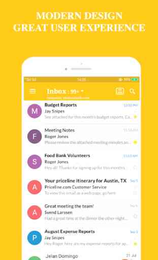 Application de messagerie pour Hotmail, Outlook 1