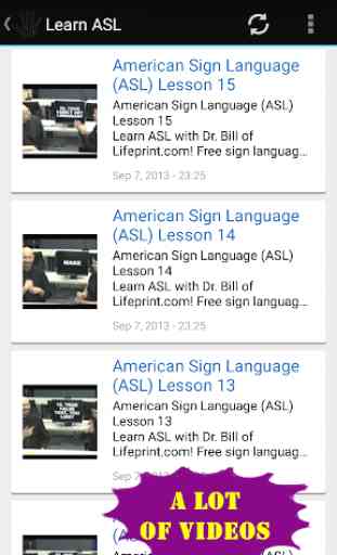 Apprenez American Sign ASL 2