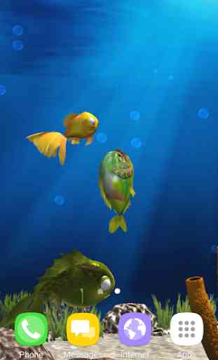 Aquarium Fish 3D Wallpaper 1