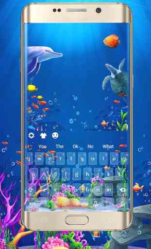 Aquarium marin 3D 3