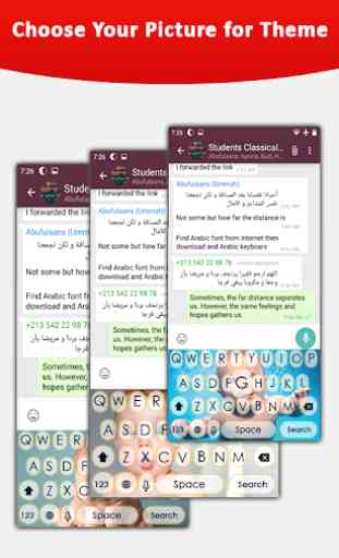 Arabic English Keyboard With Backgrounds Themes 2