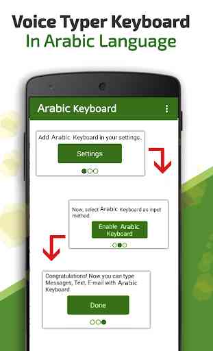 Arabic Voice typing – Speak & Type Arabic Keyboard 2