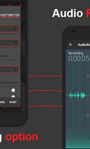 AudioLab-Enregistreur audio éditeur Ringtone Maker 4
