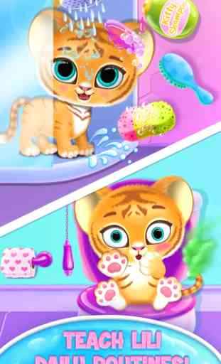 Baby Tiger Care - My Cute Virtual Pet Friend 2