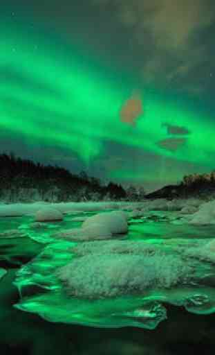 Beautiful Aurora Borealis Wallpaper 2