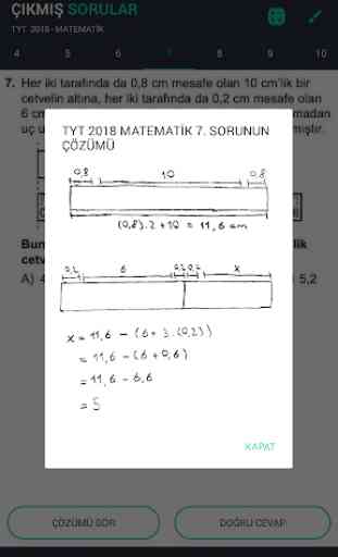Çıkmış Sorular ve Çözümleri - Matematik 2