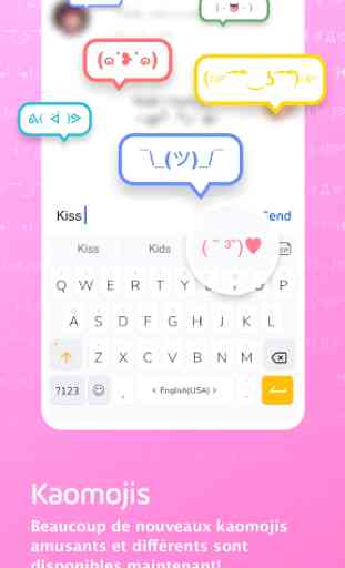 Clavier Facemoji Lite-Clavier Emoji,Thèmes et GIF 4