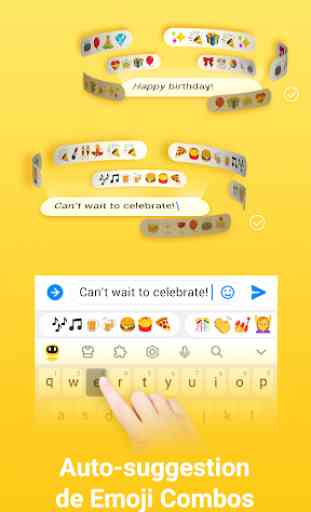 Clavier Facemoji Pro:Clavier Emoji, Thèmes et GIF 4