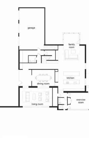 Conception de plan de maison minimaliste 2