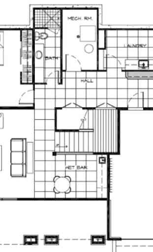 Conception de plan de maison minimaliste 3