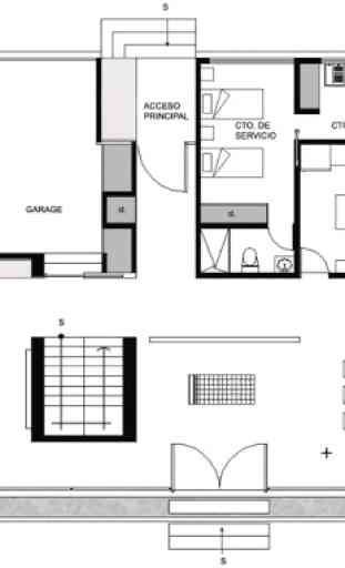 Conception de plan de maison minimaliste 4