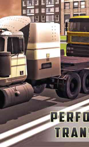 Construction Vehicles Cargo Truck Game 1