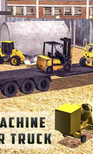 Construction Vehicles Cargo Truck Game 2