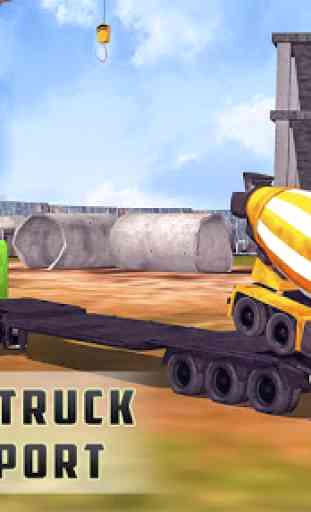 Construction Vehicles Cargo Truck Game 4