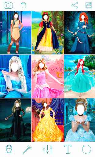 Costume de Princesse Fille - Princess Dress & Hair 3