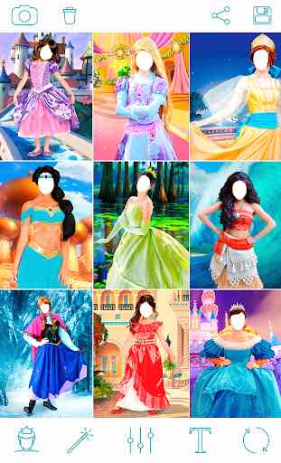 Costume de Princesse Fille - Princess Dress & Hair 4