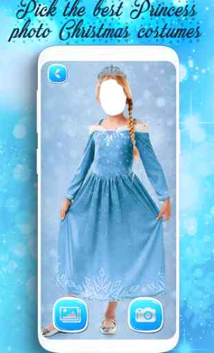 Costumes De Noël De Princesse Congelée 1