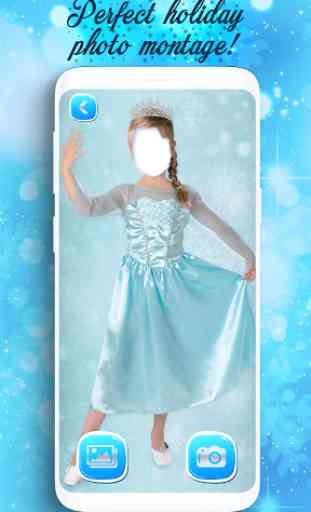 Costumes De Noël De Princesse Congelée 4