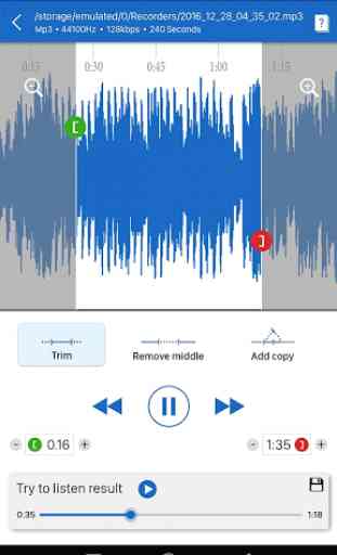Couper musique - montage audio,mp3 2