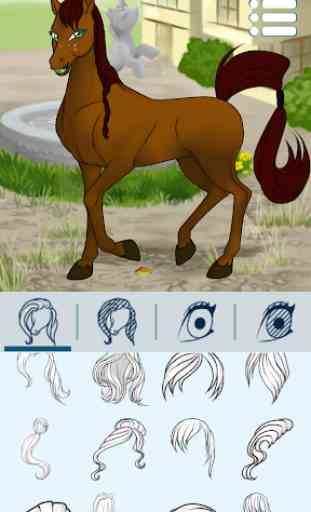 Créateur d'avatar : chevaux 1