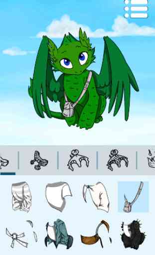 Créateur d'avatar : Dragons 1