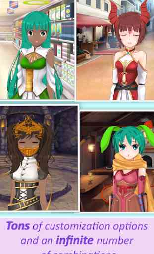 Créateur d'avatar : Jeux de Manga 3
