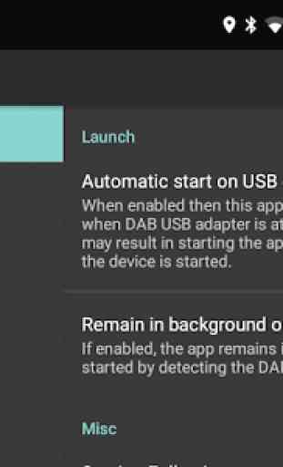 DAB-Z – Player for DAB/DAB+ USB adapters 3