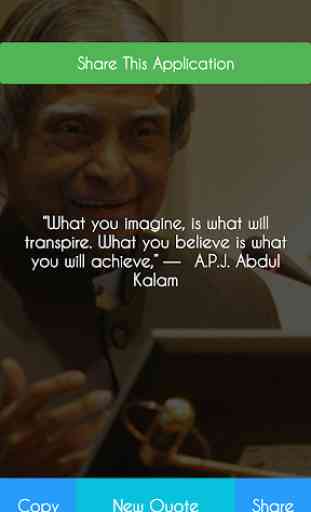 Dr. A.P.J. Abdul Kalam Quotes 1
