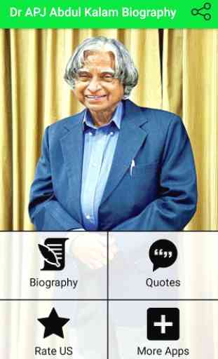 Dr APJ Abdul Kalam Biography 1