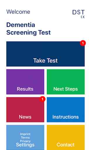 DST - Dementia Screening Test, Alzheimer Test 2